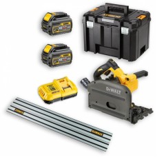 DeWALT DCS520T2R FLEXVOLT ripzāģis 2x6 Ah + lineāls